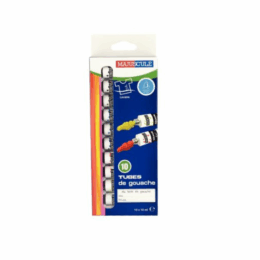GOUACHE MAJUSCULE 10 TEINTES 10ML ASS