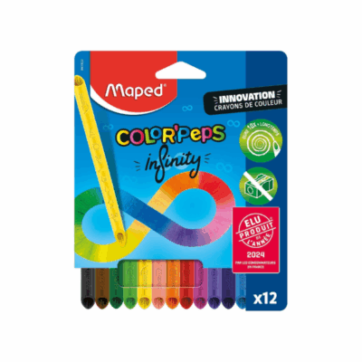 CRAYONS COLORPEPS INFINITY POCH.12