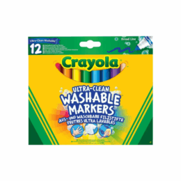 12 FEUTRES LARGES A COLORIER CRAYOLA