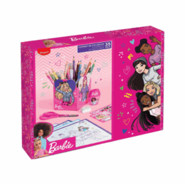 KIT DE DESSIN BARBIE 35PCS