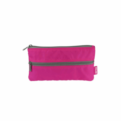 TROUSSE A DOUBLE COMPARTIMENTS ROSE