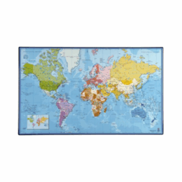 SOUS MAIN MAPPEMONDE PVC